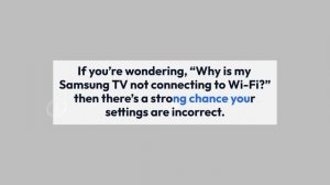 Error 40001 Samsung TV: What to do
