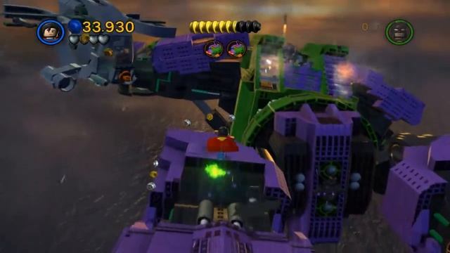 Прохождение LEGO Batman 2: DC Super Heroes - Часть 10 - В погони за Роботом смотреть онлайн