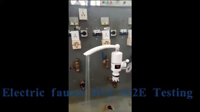 Electric Faucet BEF -002 Testing смотреть онлайн