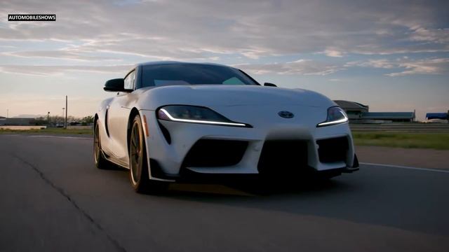 2023 Toyota GR Supra A91 (Manual) | Sound, Driving, Tracking (Matte White) смотреть онлайн