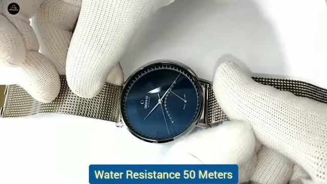 Obaku Wrist Watch V213GUCLMC Blue Dial Time settings & review | TrendWatchLab | Obaku Watch смотреть онлайн