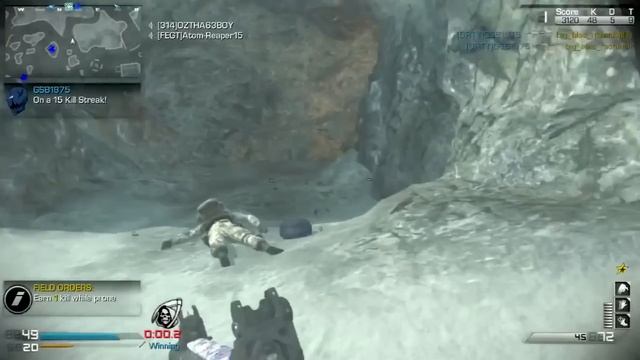 COD Ghosts: Honey Badger KEM Strike on Whiteout! (KEM Strike Saturday) смотреть онлайн