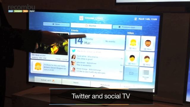 Toshiba Cloud TV 2013 hands-on смотреть онлайн