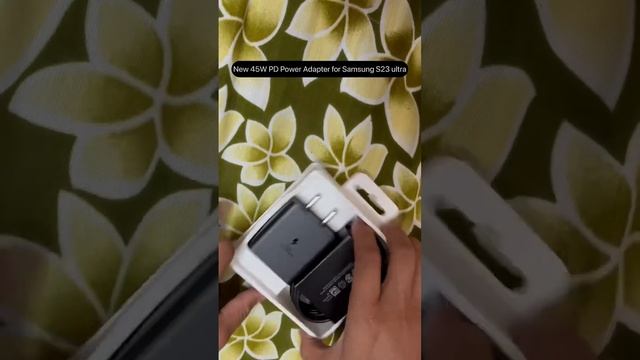 Unboxing…!! 45W PD Power Adapter for Samsung S23 Ultra. #samsung #galaxys23ultra #samsungs23ultra смотреть онлайн