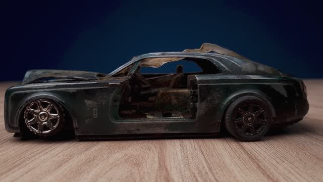 Реставрация Стреловидного хвоста Rolls Royce смотреть онлайн