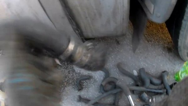 Daf 95 ATI. Рвануло патрубок.