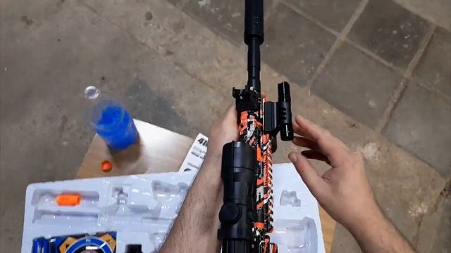 Крутой орбибольный автомат M416