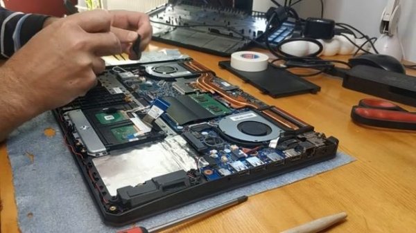 Asus FX505GD Disassembly, No Start, Repair, Ram & SSD type used