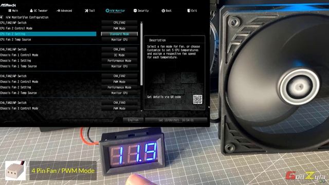 Fan Mode - PWM or DC смотреть онлайн
