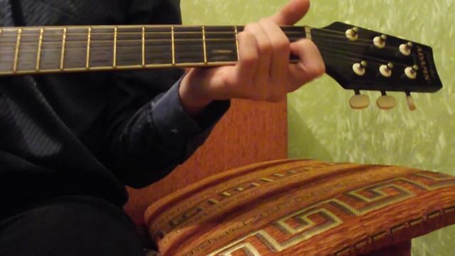 Разбор аккордов Am,E. смотреть онлайн