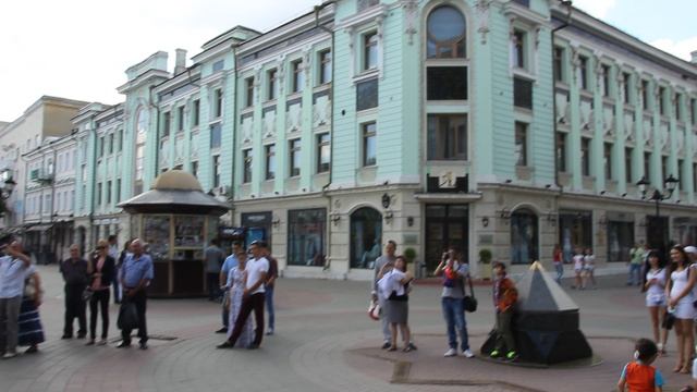 Казань! Представление на пешеходной улице Баумана!