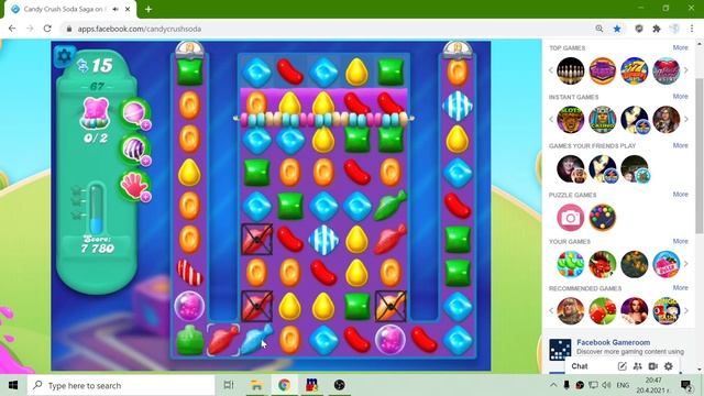 Candy Crush Soda Saga - Level 67 Gameplay 🎮🧙 смотреть онлайн