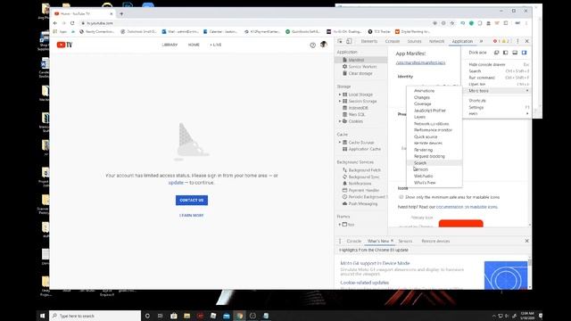 Your account has limited Access Status 2020 Fix (Covid19 Style - YouTube TV) смотреть онлайн