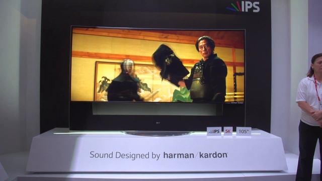 LG 21:9 Curved 105” ULTRA HD TV - LG Highlights from CES 2015 смотреть онлайн