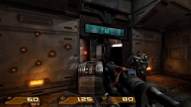 Прохождение ➤ Quake 4 ➤ ПОГОНЯ НА ВАГОНЕТКЕ №10 смотреть онлайн