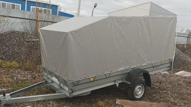 Прицеп Трейлер 829450 3,5х1,5 небольшой обзор смотреть онлайн