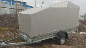 Прицеп Трейлер 829450  3,5х1,5 небольшой обзор