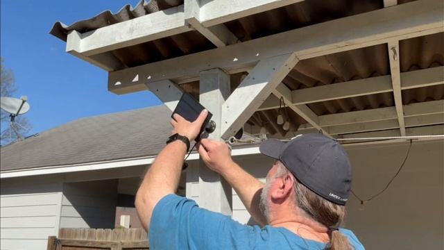Wire free outdoor security camera install - Onwote OW5 смотреть онлайн