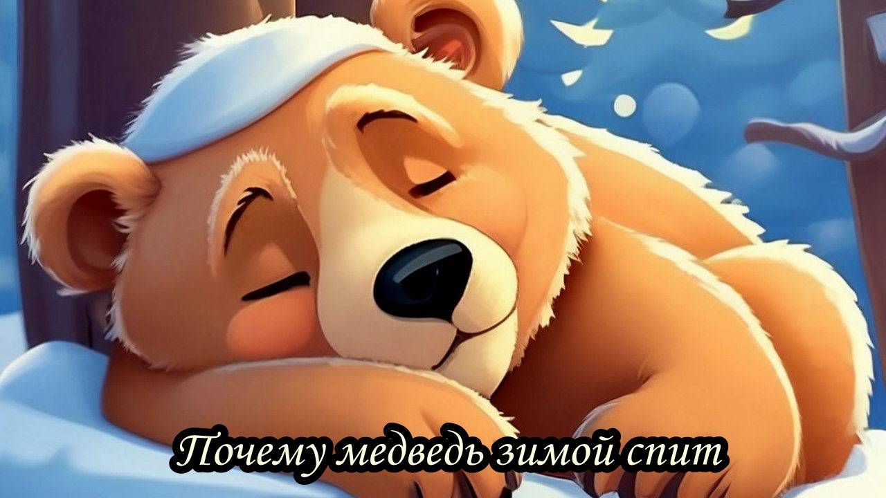 Почему медведь зимой спит смотреть онлайн