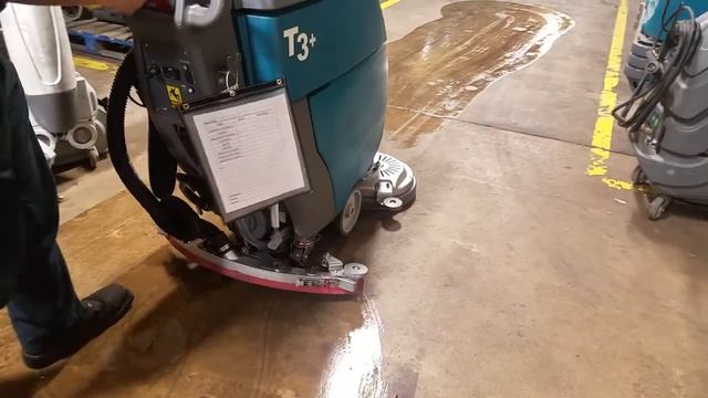 Tennant T300 S#: 10695434 Running Test