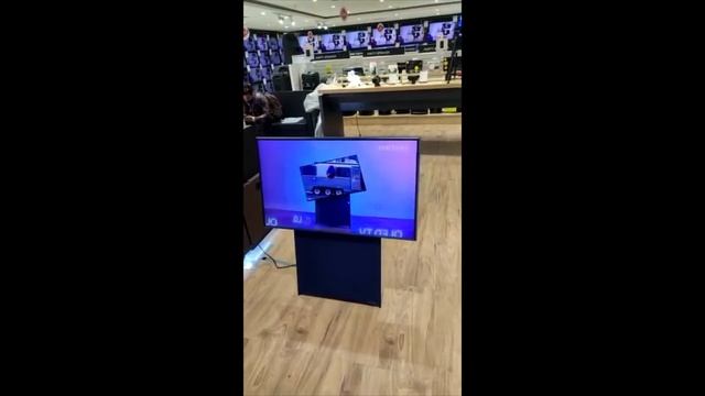 Samsung new innovation in tv The Sero TV. смотреть онлайн