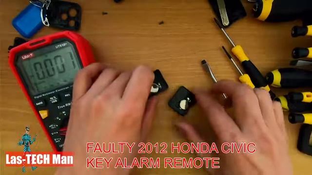 FAULTY KEY ALARM REMOTE 2012 HONDA CIVIC смотреть онлайн