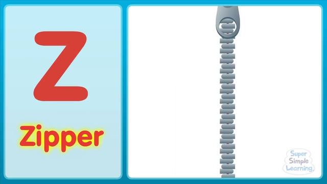 Английские буквы_звуки_The Z Song (Uppercase) _ Alphabet Song _ Super Simple ABCs смотреть онлайн