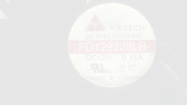 FD129225LB 12V 0.15A 4wires cooling fan смотреть онлайн