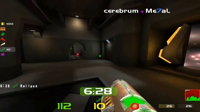 Quake Live - FFA cold-blooded rail shots.avi смотреть онлайн