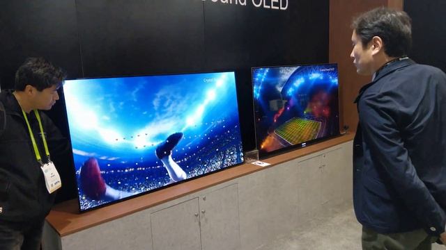 Skyworth Crystal Sound OLED TV, CES 2018 [4K - Video] смотреть онлайн