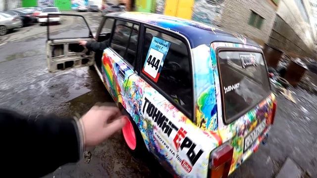 БЕРНАУТ НА ЖИГЕ - Как СЖЕЧЬ РЕЗИНУ 2104 смотреть онлайн