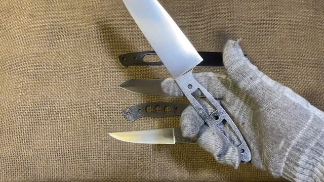 Ножи в клинках из стали PGK смотреть онлайн