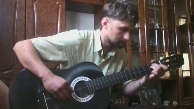 Песня под гитару. Стены моя крепость. смотреть онлайн