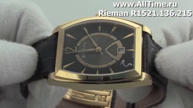Мужские наручные швейцарские часы Rieman R1521.136.215 смотреть онлайн