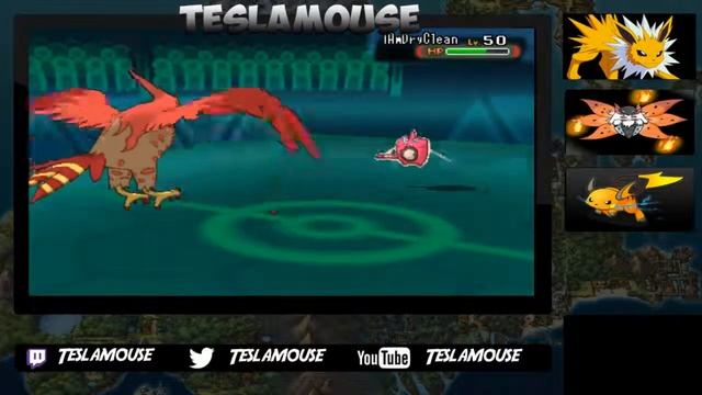 Tesla's Pokemon ORAS wifi battle adventures S1E11 Vs. Jugawatt (The tricky battle!) смотреть онлайн