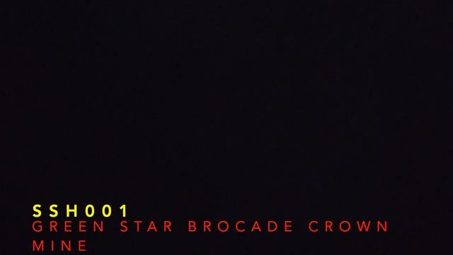 SSH 001 1.2" Green star brocade crown mine (MA) смотреть онлайн