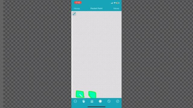 Minecraft в Pocket Code без меню на IPhone первая часть