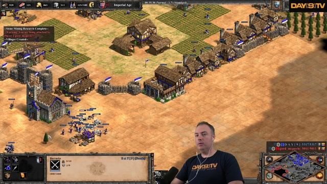 BACK TO AOE2! Epic Game vs Units I've Never Seen смотреть онлайн