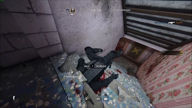 The Recruit's many sounds of pain - Rainbow Six Siege (recruit scream, voice) смотреть онлайн