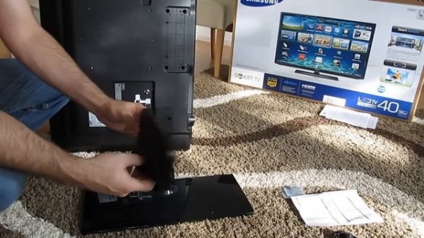 Samsung LED Smart TV EH5300 unboxing [HD]