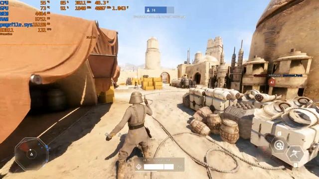 Star Wars Battlefront 2 GTX 1070 ti + i5 8400 ultra смотреть онлайн