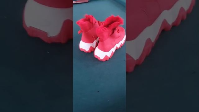 Кроссовки красные зимние женские смотреть онлайн