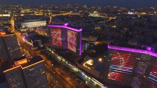 Москва вид сверху