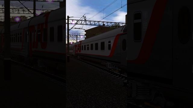 Trainz 22, «ЭП1П-060 отправляется со станции Ростов»