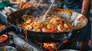 Популярная вьетнамская уличная еда. Уличная Еда Мира / Street Food