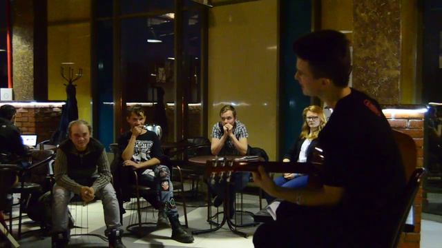 Творческий вечер Дмитрия Томмола - Весенний прибой @ Irish, Иваново, 08.10.16 смотреть онлайн