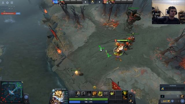 n0Name vs PUCK (2500+ games, 7500+ MMR) gameplay смотреть онлайн