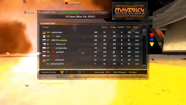 Quake Live: dm17 - 100 frags смотреть онлайн