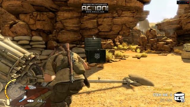 Прохождение игры Sniper Elite 3 часть 1 Осада тобрука смотреть онлайн