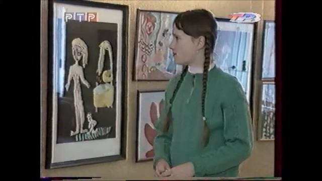 Alisa Graham (Алиса Мешкова). The first TV-reportage about her exhibitions смотреть онлайн